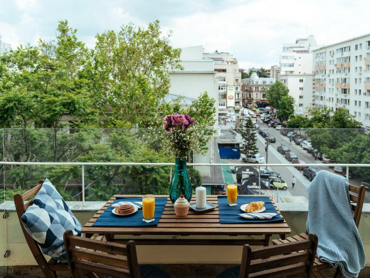 Bright And Spacious Central Apartment- Piata Amzei Bukares Bagian luar foto