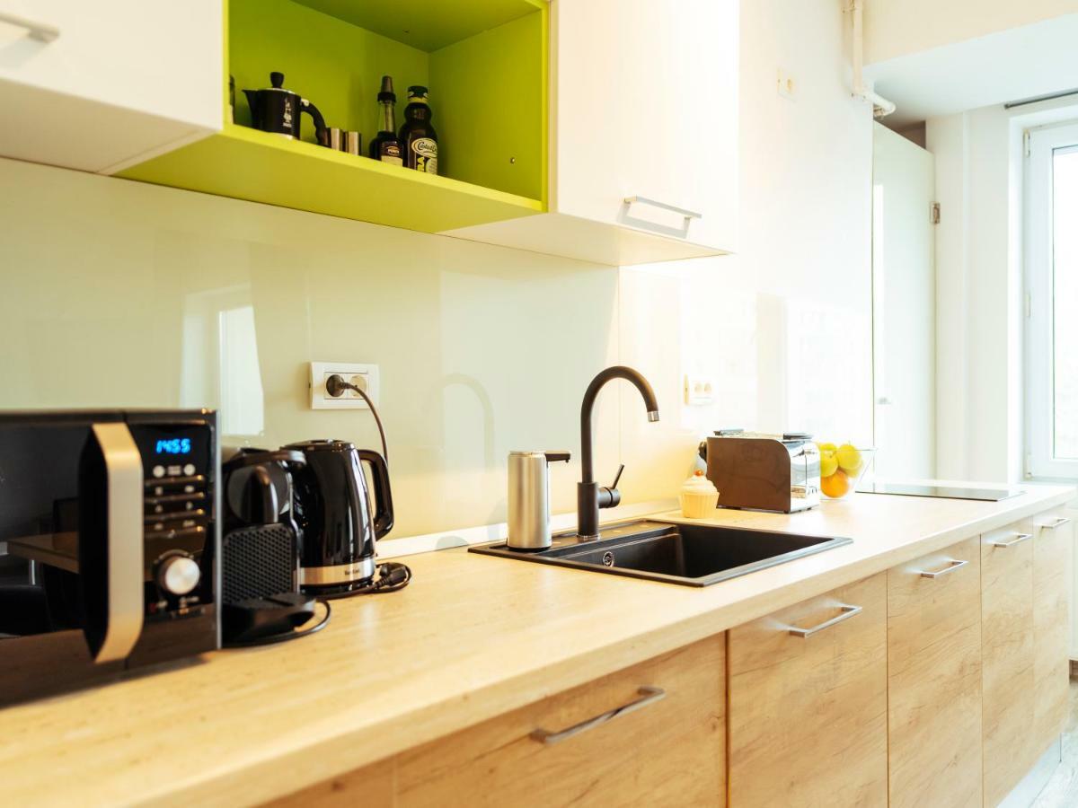 Bright And Spacious Central Apartment- Piata Amzei Bukares Bagian luar foto
